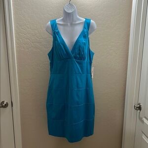 Bisou Bisou Ocean Blue Dress